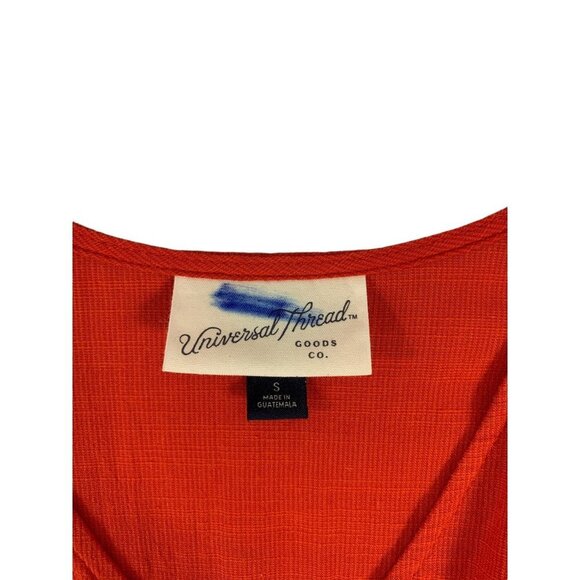 Universal Thread Women's Blood Orange Long Dress - Picture 5 of 9